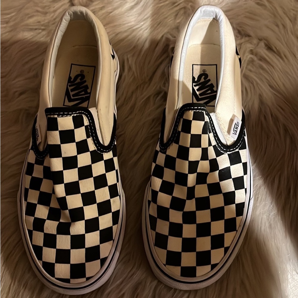 Womens Van slip on sneakers